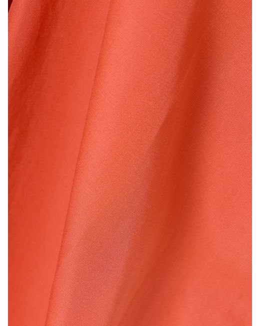 Joseph Red Thurlow Hose Mit Weitem Bein Aus Einer Seiden-Baumwollmischung