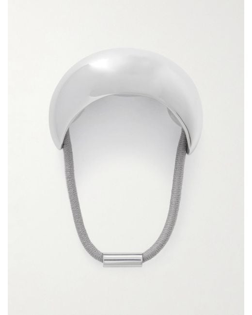 Jennifer Behr White Mona-Tone Hair Tie