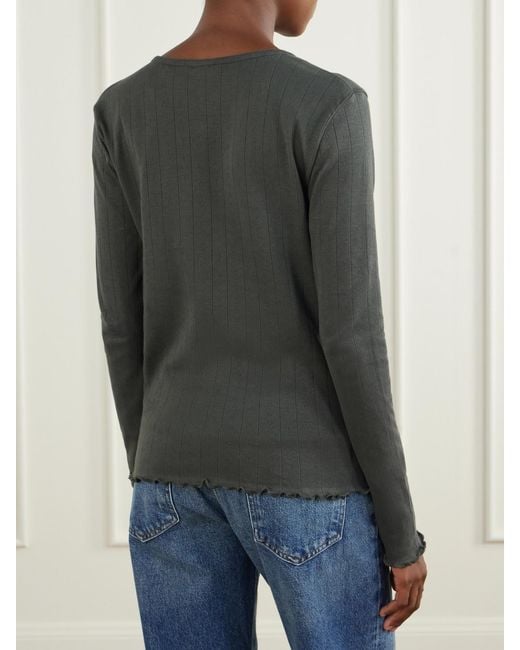 SKALL Black Edie Organic Cotton Cardigan