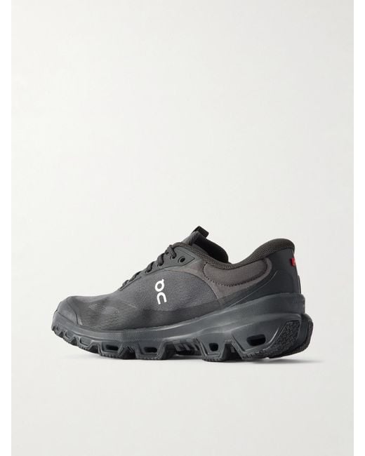 Loewe Black On Cloudventure 2.0 Rubber-Trimmed Paneled Recycled-Mesh Sneakers