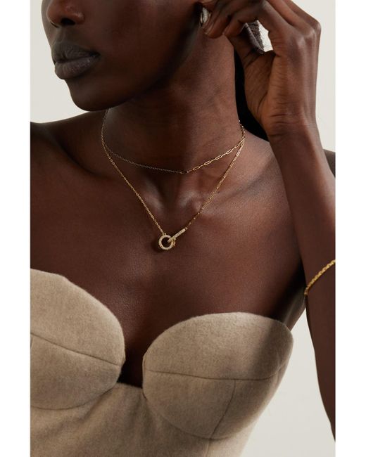 Yvonne Léon Natural 18-Karat And Necklace
