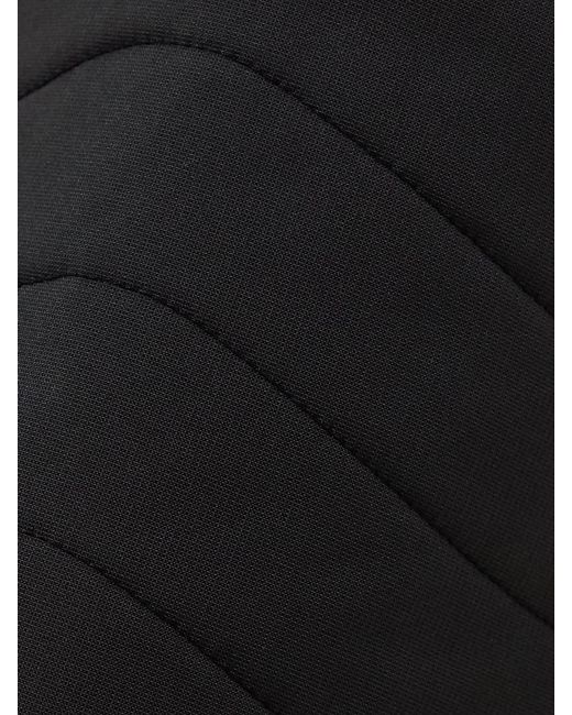Ienki Ienki Black Basq Belted Straight-Leg Ski Pants