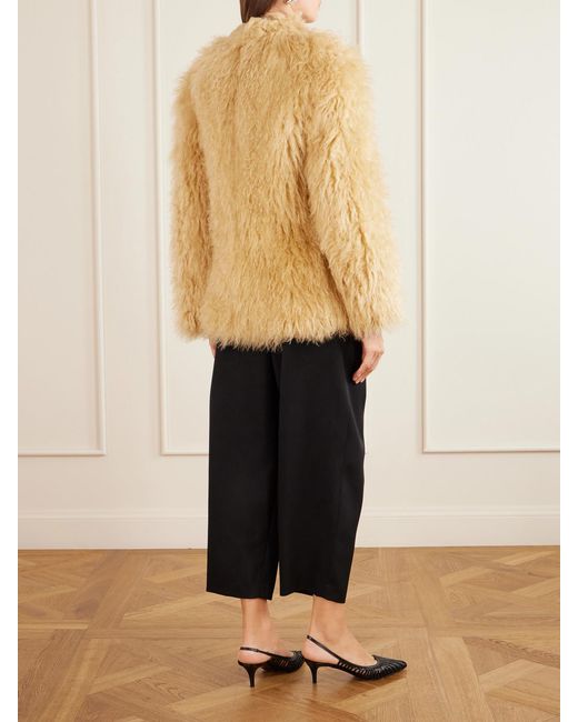 Isabel Marant Natural Mylae Shearling Jacket