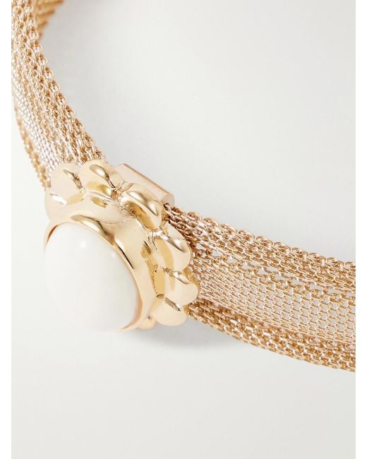 Isabel Marant Natural Hanae-Tone Bone Bracelet