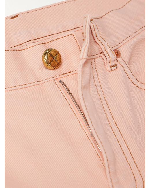 Blazé Milano Natural Clapotis Paso Cropped High-Rise Straight-Leg Jeans