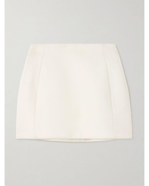 Wardrobe NYC Natural Rhw Minirock Aus Twill