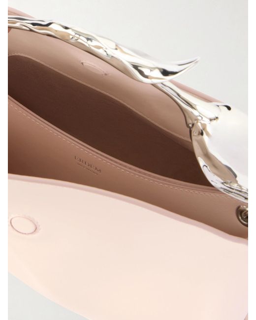 Erdem Natural Bloom Medium Leather Shoulder Bag