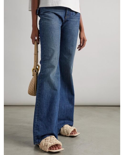 Bottega Veneta Natural Lido Leather Slides