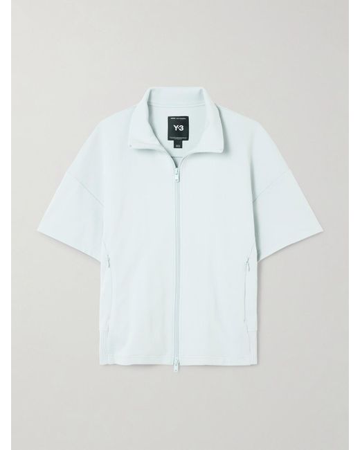 Adidas Originals White Y-3 Piqué Top