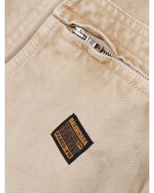 Balenciaga Natural Denim Jacket With A 'Vintage' Effect
