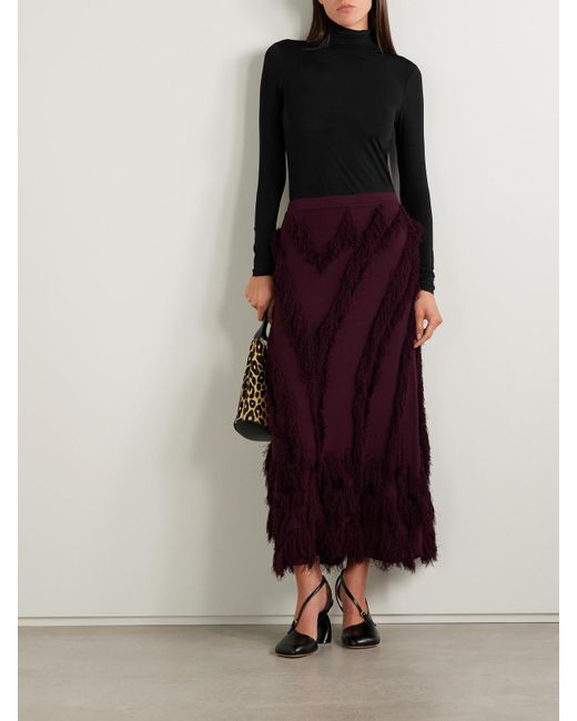 Ulla Johnson Black Aurelia Stretch-Jersey Turtleneck Top