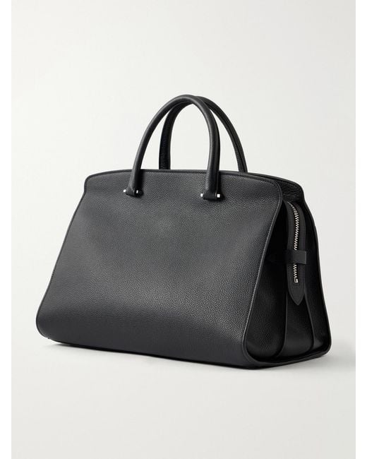 Metier Black Private Eye Textured-Leather Shoulder Bag