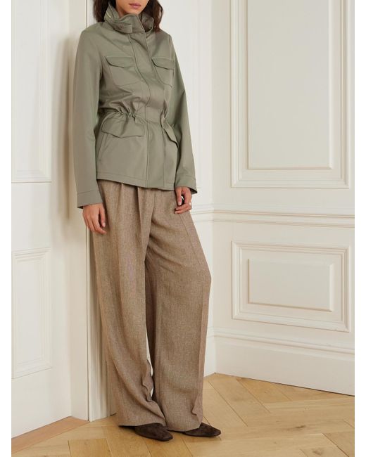 Loro Piana Green Traveller Shell Jacket