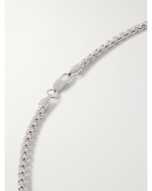 Collier En Argent Sterling Et En Plaqué Or Gordita Loren Stewart en coloris White