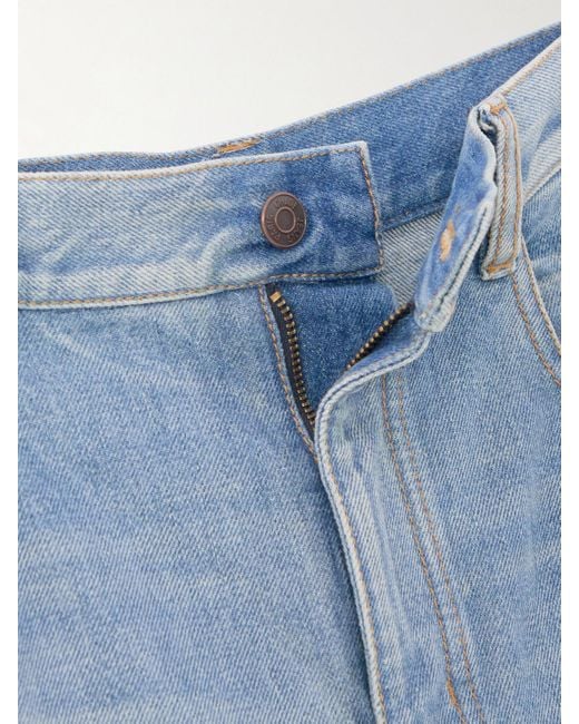 Chloé Blue High-Rise Wide-Leg Jeans