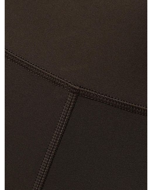 Alo Yoga Brown Verkürzte Leggings Aus „Airlift“-Material