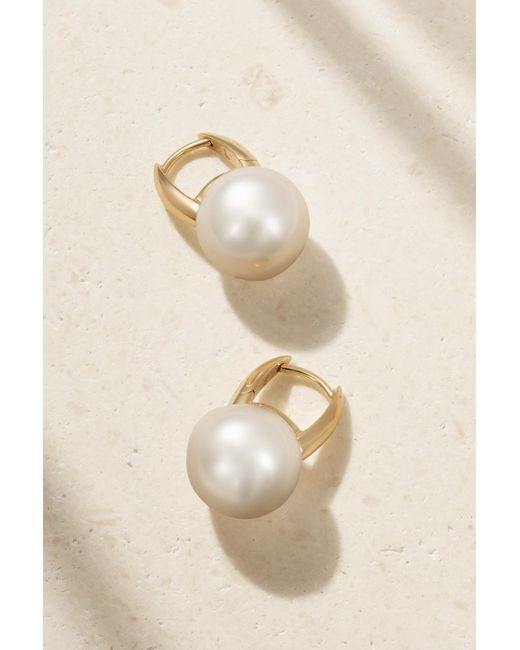 Grey pearl long earrings – Pretiosjewellery