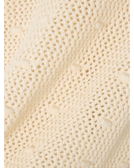 Escvdo Natural Litoral Oberteil Aus Baumwolle