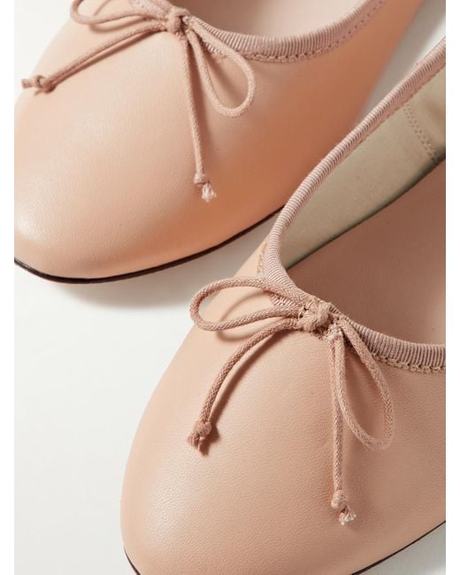 Loeffler Randall Natural Leonie Ballerinas Aus Leder