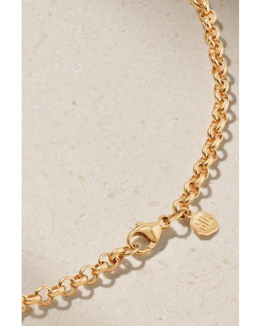 Marlo Laz Natural 4.0 Rolo 14-Karat Necklace