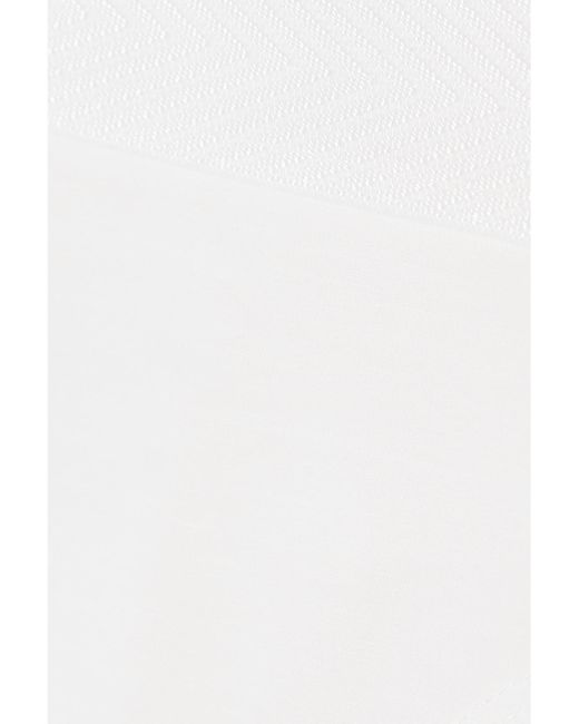 CDLP White Net Sustain Set Of Three Tencel Lyocell-Blend Thongs