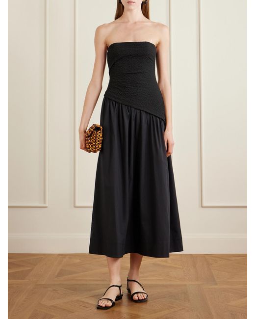 Emme Parsons Black Delice Leather Sandals