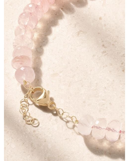 JIA JIA Natural Oracle 14-Karat Quartz Beaded Necklace