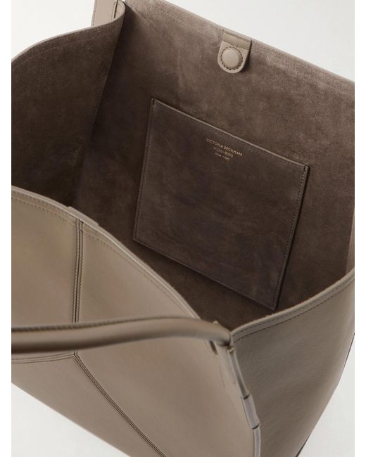 Victoria Beckham Natural The Victoria Soft Leather Tote