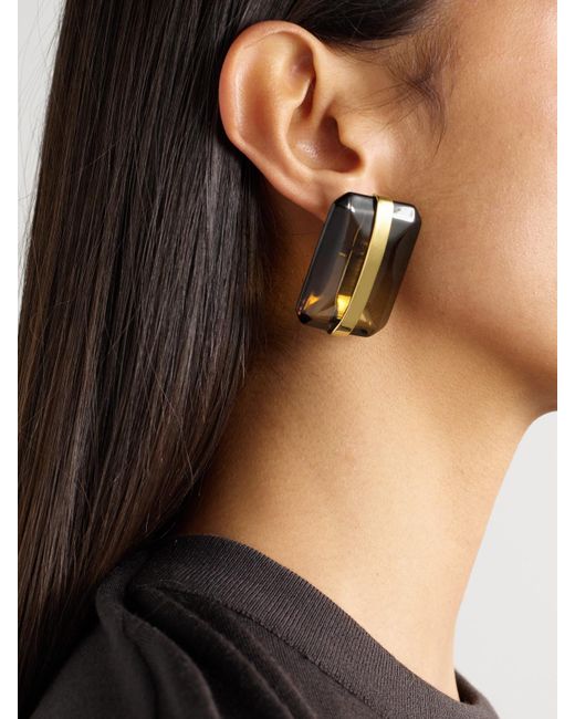 ピアス JIL SANDER Resin earrings ピアス JIL SANDER Resin earrings Jil Sander Tone And Resin