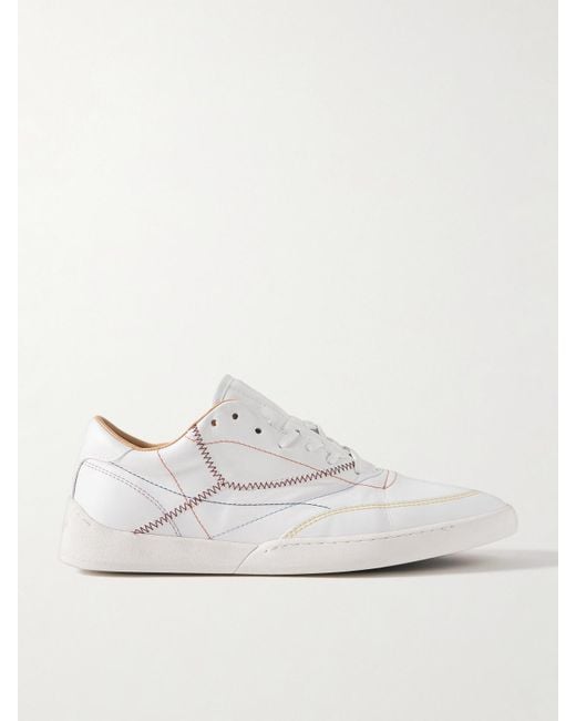 Gabriela Hearst White Ohio Leather Sneakers