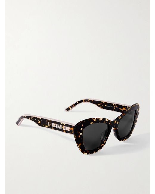 Dior Black Diorpacific B3U Cat-Eye Acetate Sunglasses