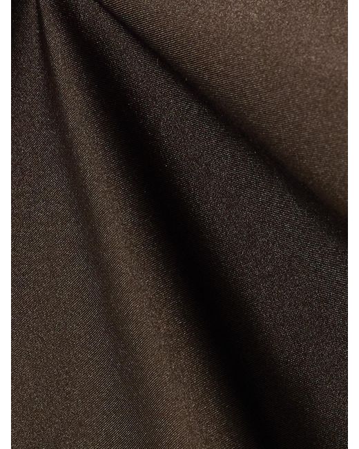 Zimmermann Brown Awaken Bow-Detailed Halterneck Swimsuit