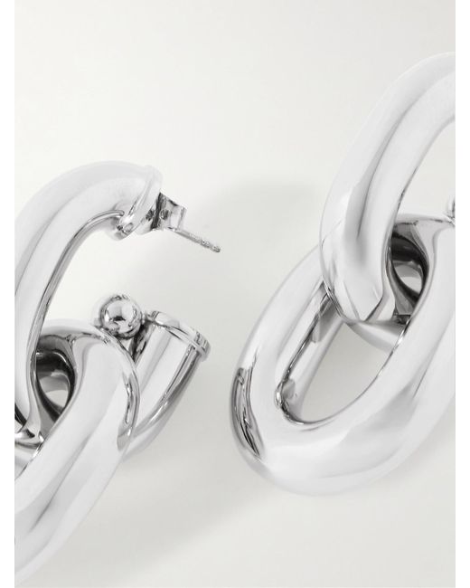 Rabanne Metallic Xl Link-Tone Earrings