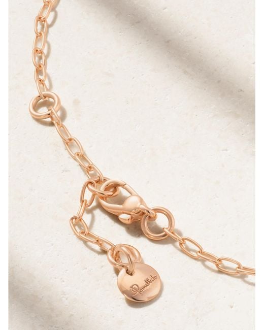 Pomellato Natural Iconica Reversible 18-Karat Rose Multi-Stone Necklace