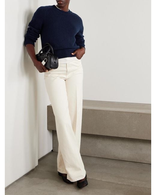 &Daughter Blue Pullover Aus Wolle