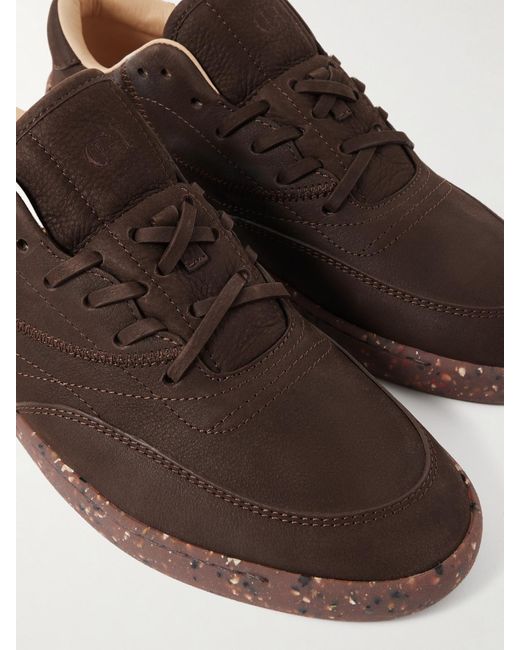 Gabriela Hearst Brown Ohio Suede Sneakers