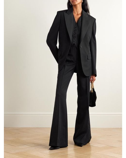 Stella McCartney Black Twill Blazer