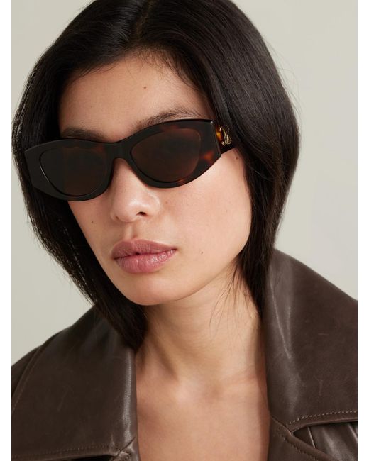 Céline Multicolor Triomphe Acetate Sunglasses
