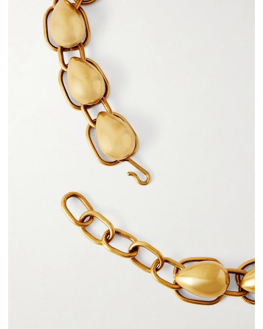 Khaite Metallic Plated Necklace