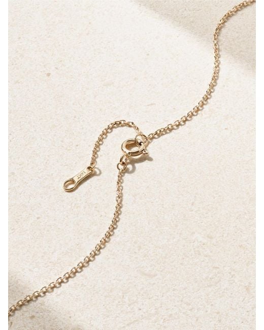 Mizuki Natural 14-Karat, Diamond And Pearl Necklace
