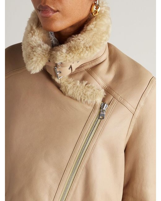 Altuzarra Natural Shaeffer Shearling Jacket