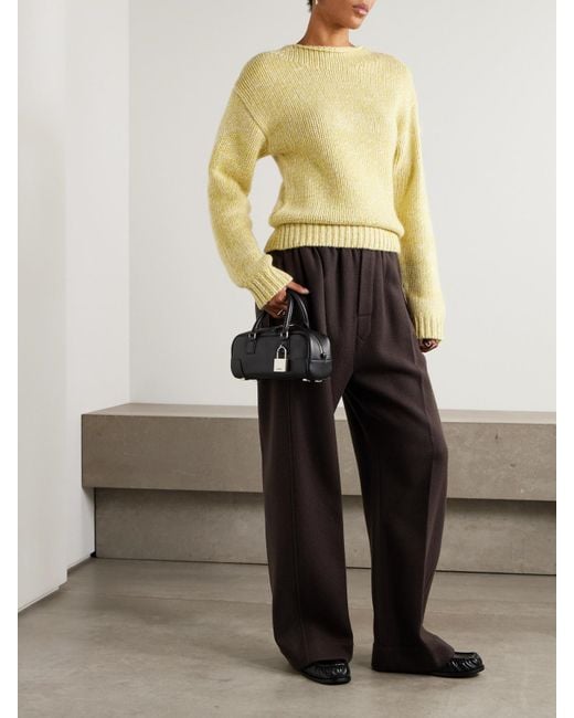 LeKasha Yellow Brest Pullover Aus Biokaschmir