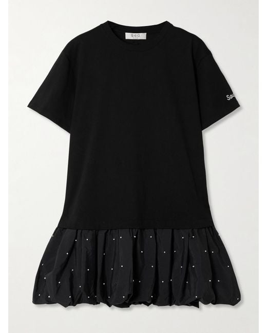 hot black mini dress Diamonds and Pearls Mini Dress main image 0