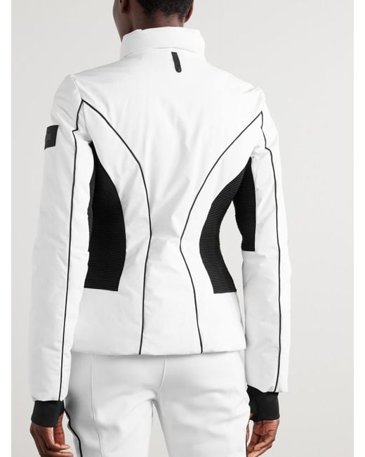 Mackage White Paneled Ski Jacket