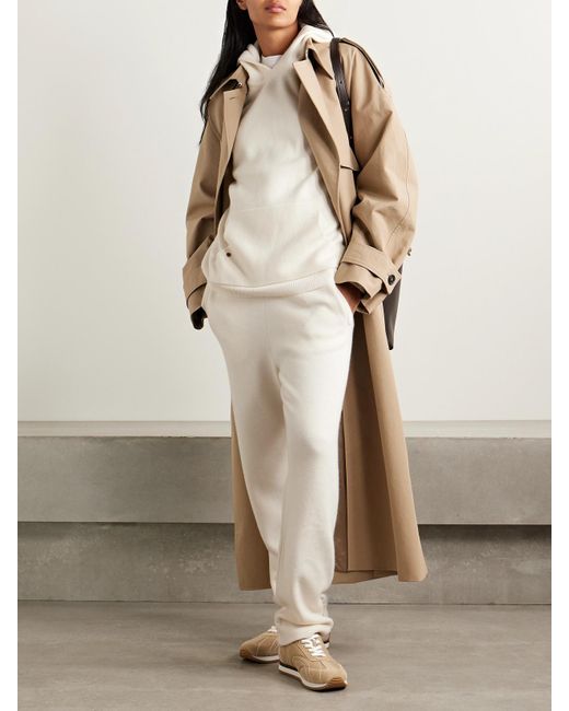 God's True Cashmere Natural Cashmere Hoodie