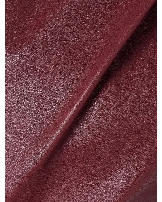Stouls Dolores Gathered Leather Top