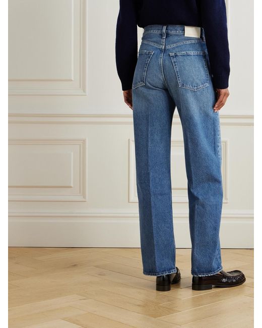 Citizens of Humanity Blue Ayla Baggy High-Rise Jeans