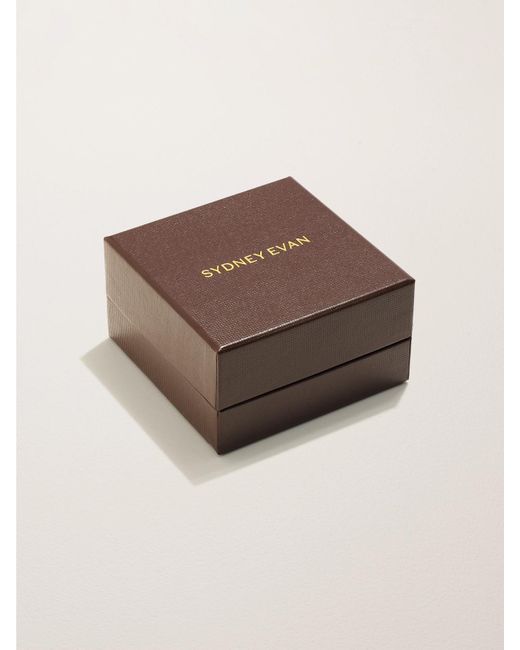 Sydney Evan Natural Kette Mit Zierperlen, Details Aus 14 Karat Und Diamanten