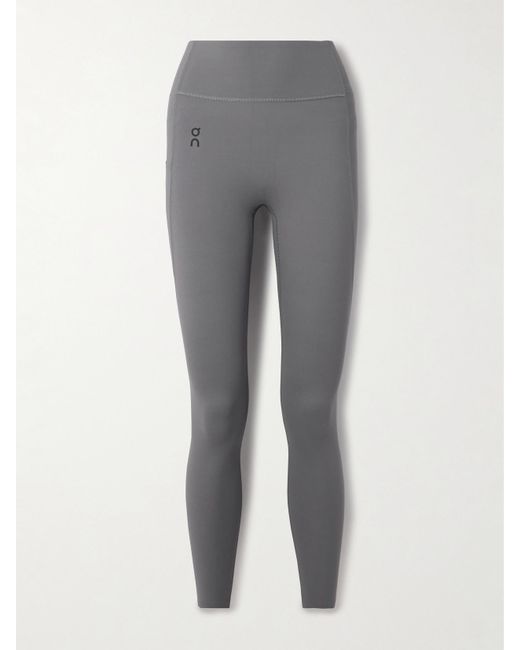 Legging En Tissu Recyclé Stretch Studio On Shoes en coloris Gray