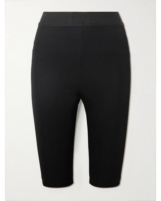 Dolce & Gabbana Black Jersey Shorts